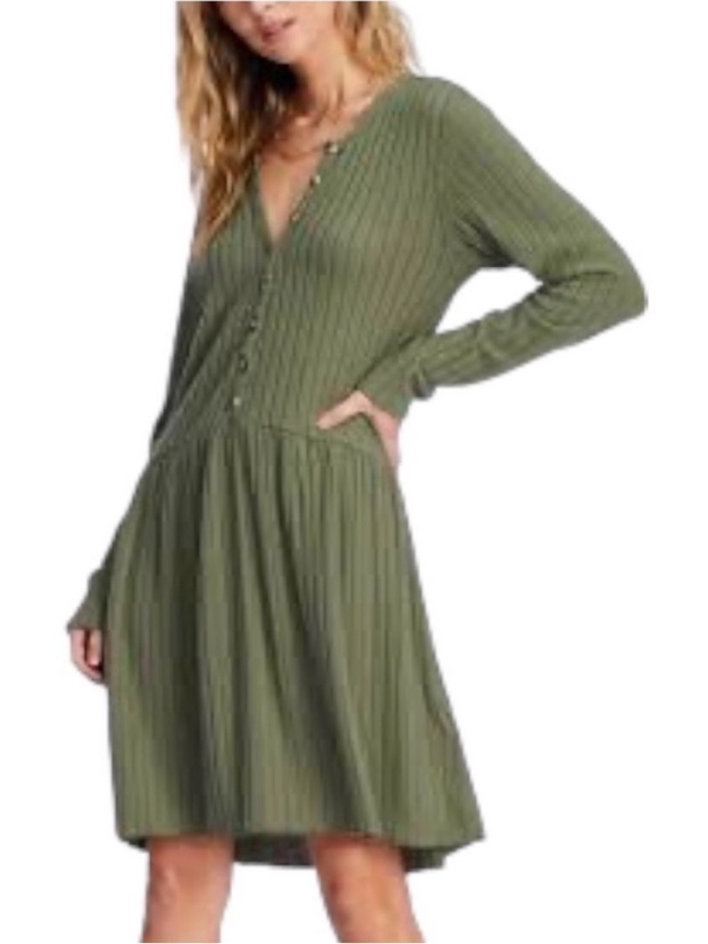 NWT Billabong Long Sleeve Dress